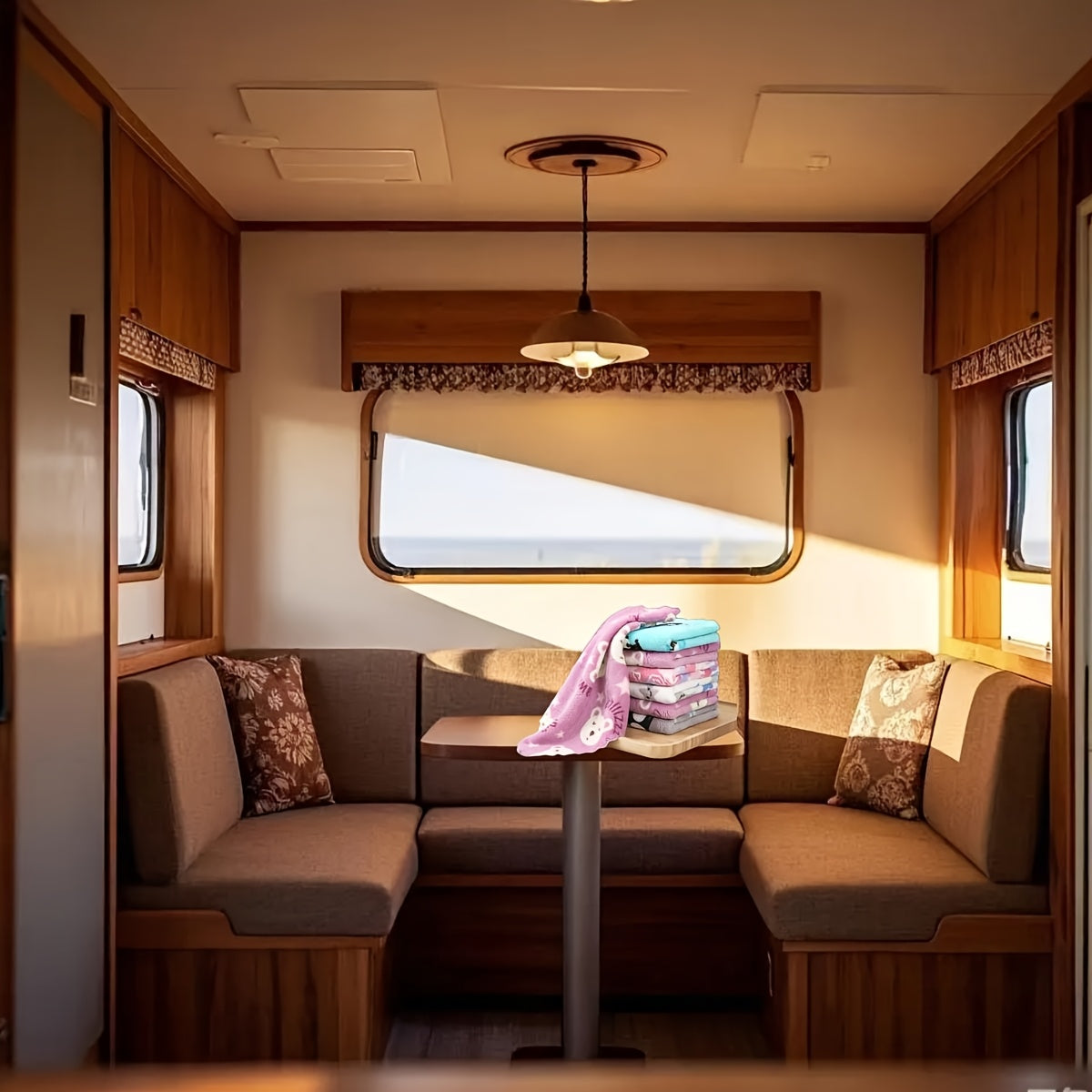 5/10 Pack Coral Velvet Kitchen Towels and Rags Set for Home and Car Cleaning