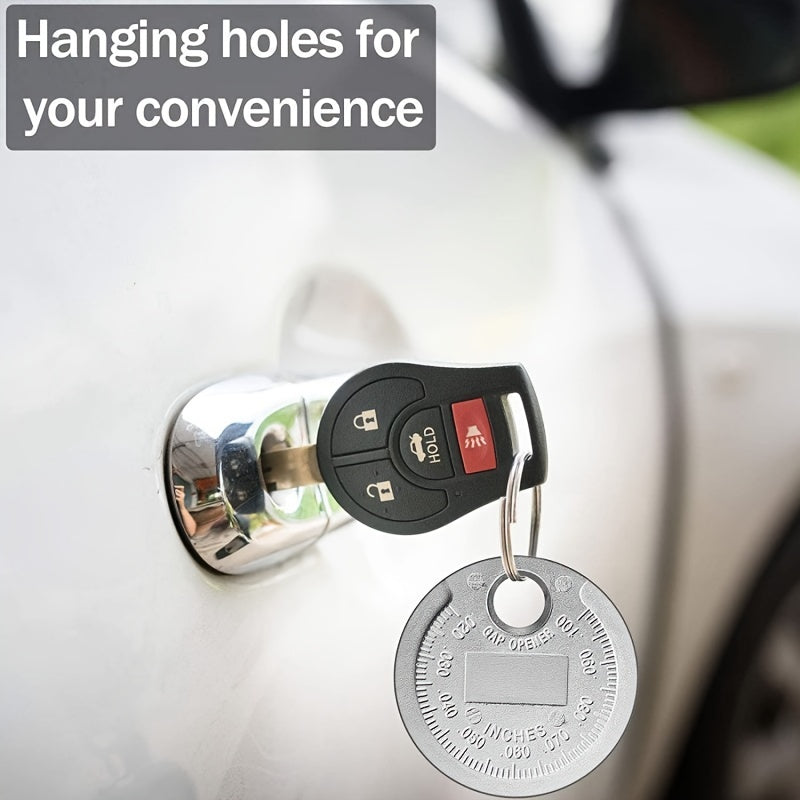 Spark Plug Gap Tool Coin-Type Feeler Gauge for Car Motorcycle Maintenance