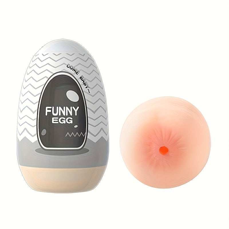 Mini Portable TPE Masturbation Eggs Soft Silicone Female Vagina Stimulating Toys