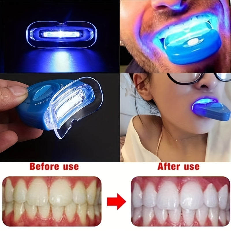 Professional Teeth Whitening Kit Battery Powered Non-Rechargeable Button Batteries Formaldehyde-Free Operating Voltage ≤36V