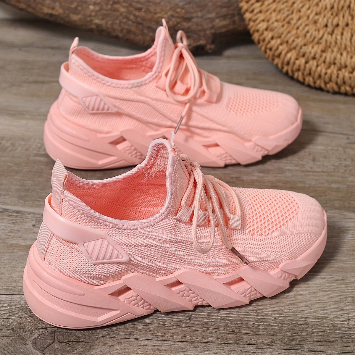 Women’s Breathable Mesh Casual Sneakers Lightweight Running Shoes White