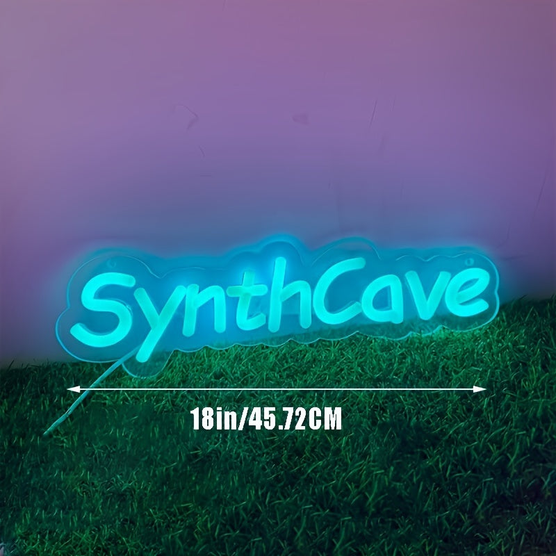 Letrero de neón USB personalizable con interruptor regulable para iluminación personalizada