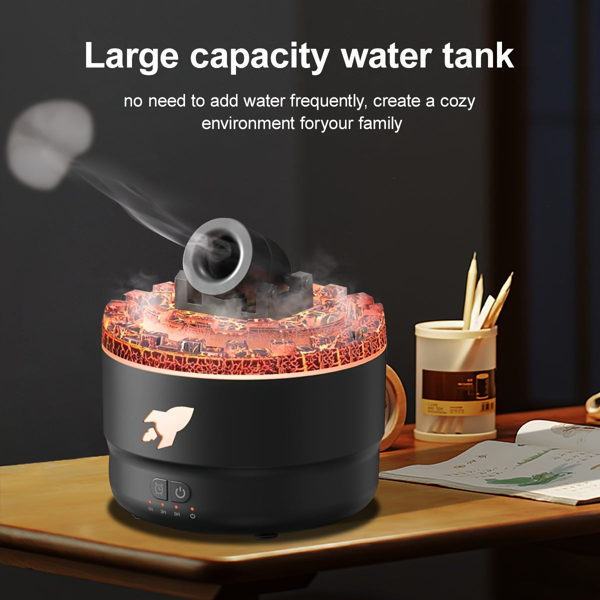 Cannon-uslub USB namlagich havo namligi va tozalash uchun