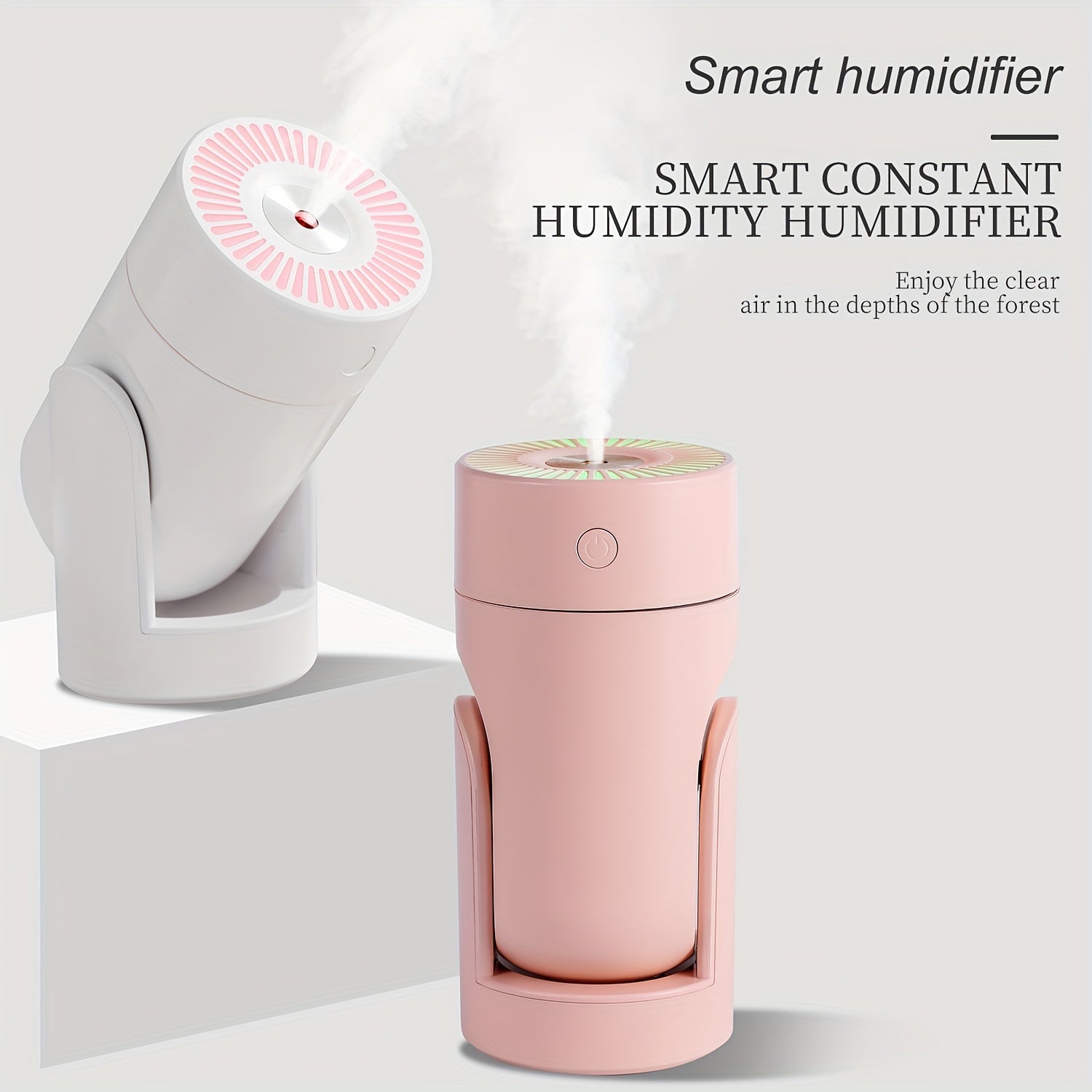 Humidifier Colorful Light Mode for Living Room and Bedroom Dry Environment Relief