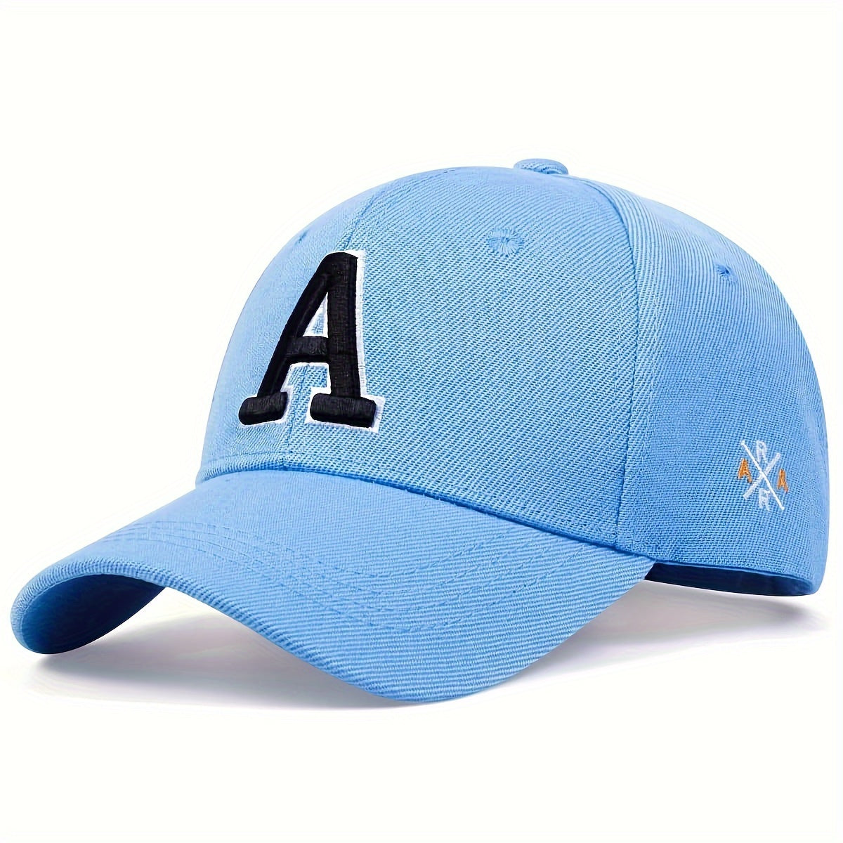 Men's Baseball Cap with A Letter Embroidery Lightweight Sun Protection Casual Outdoor Cap for Spring and Autumn Travel