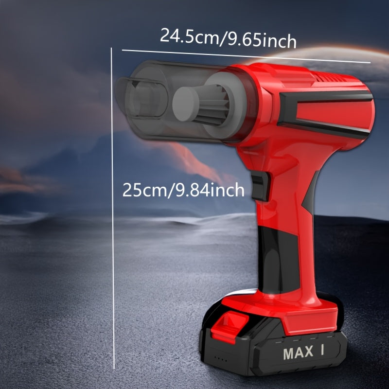 Ko‘p funksiyali chang yopish uchun mo‘ljallangan, yuqori ishonchli shovqin bilan ishlaydigan, qo‘lda va kuchli, turli tozalash vazifalariga mos keladigan. Qayta tiklanadigan 7500mAh batareyani, USB va batareya bilan ishlaydigan.