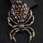 Women’s Rhinestone Spider Brooch Jewelry for Parties and Proms