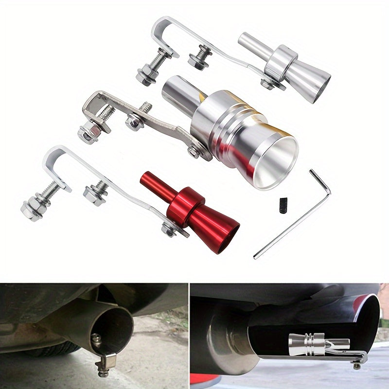 Aluminum Turbocharger Sound Whistle Exhaust Pipe with Sound Simulator for Vehicles