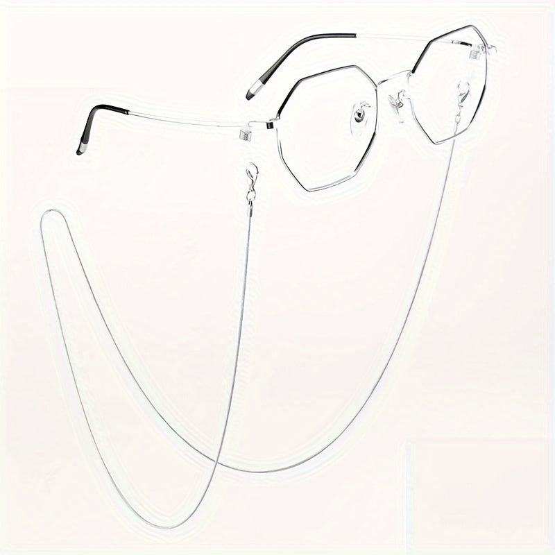 Stainless Steel Eyeglass Chain for Women with Mask Chain Function