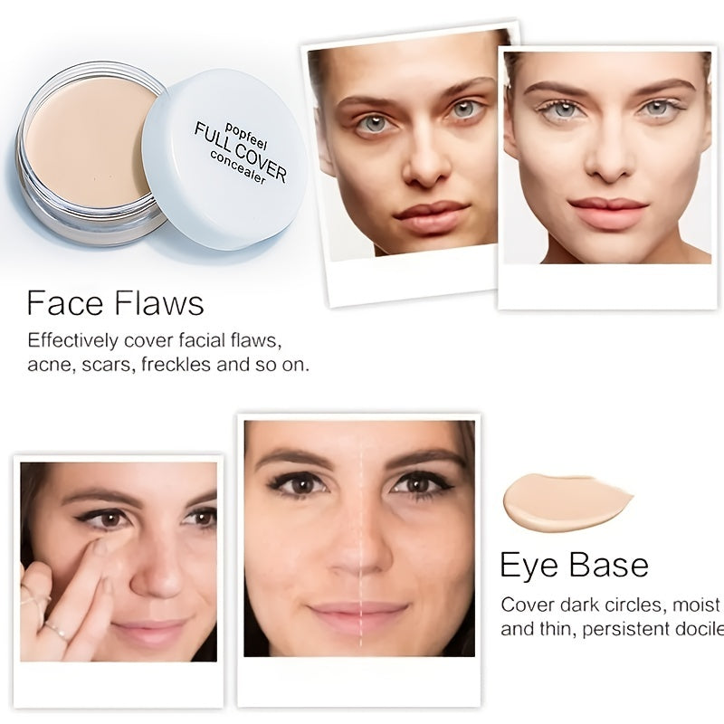 Women Eye Concealer Cream for Dark Circles Wrinkles Long Lasting Under Eye Primer