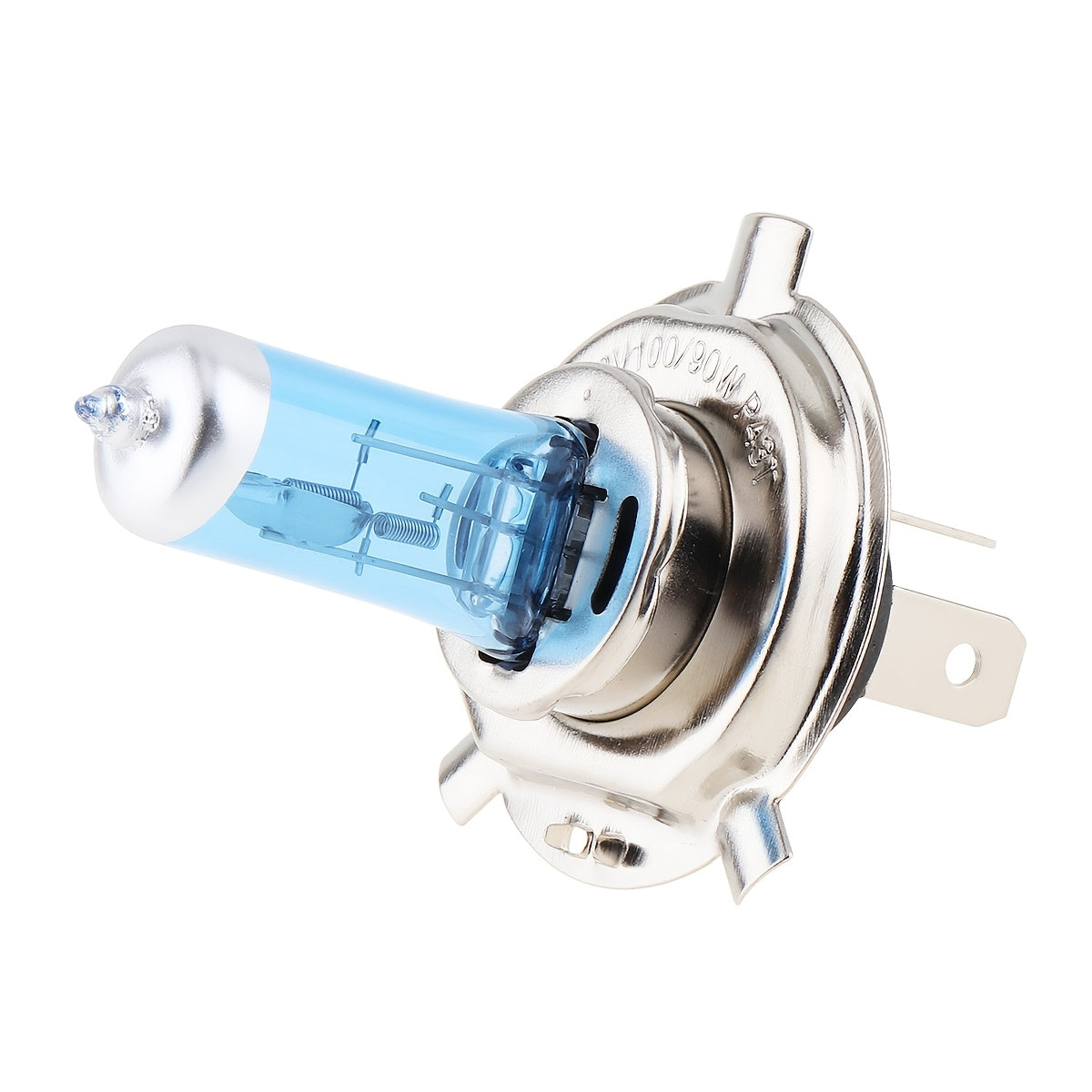 H4 12V 100/90W 5000K White Halogen Car Headlight Fog Bulb for Motor Vehicles