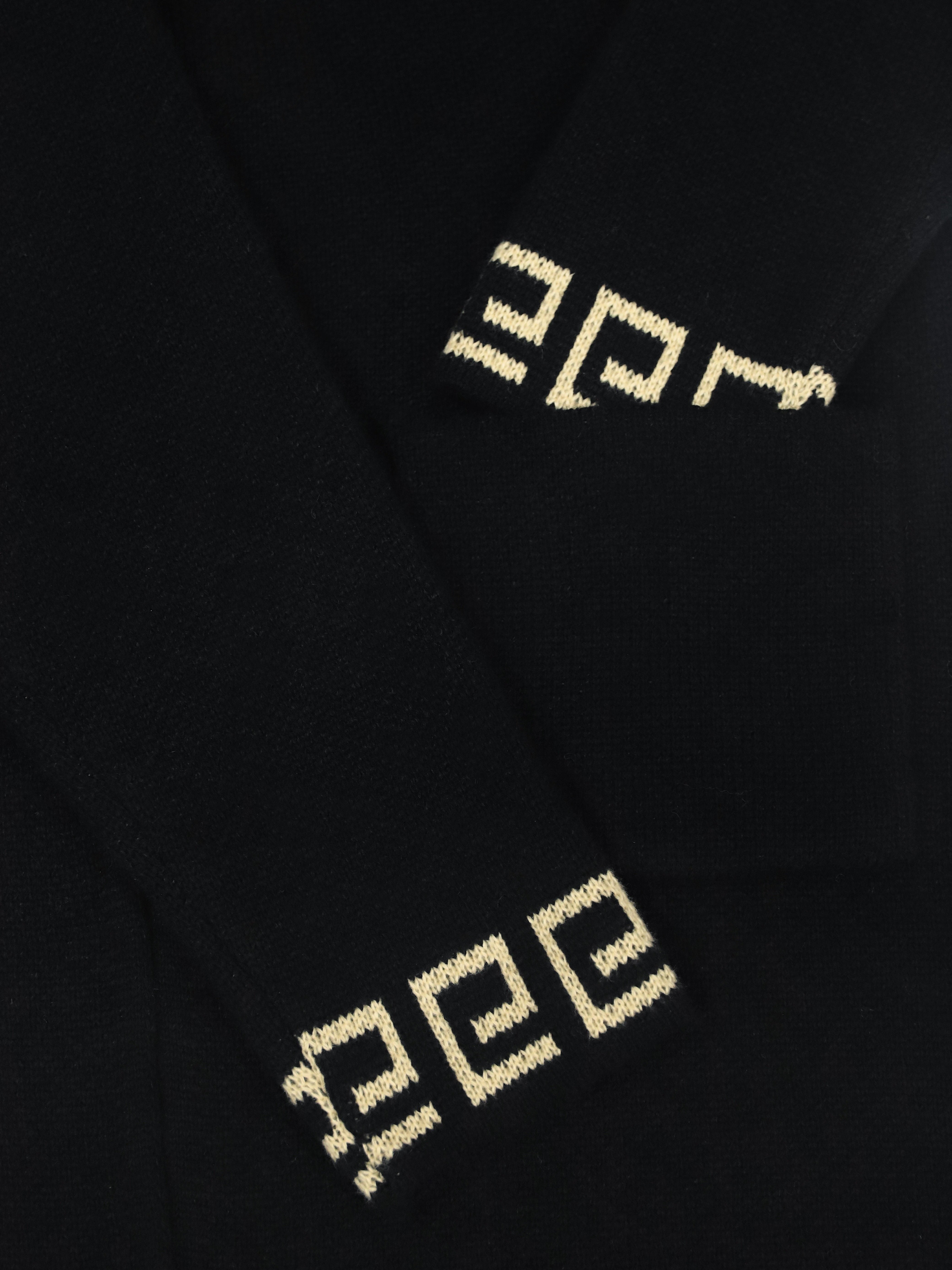 Women's Geometric Pattern Knit Hooded Cardigan with Pockets for Fall Winter