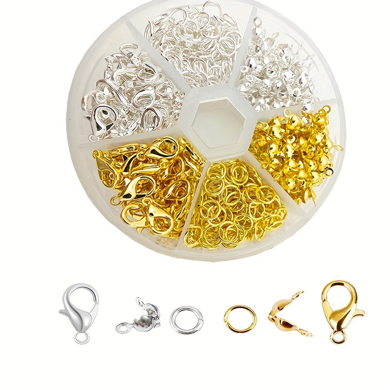 Набор для изготовления украшений с комплектом для изготовления серег и инструментами для ремонта для самостоятельного создания украшений