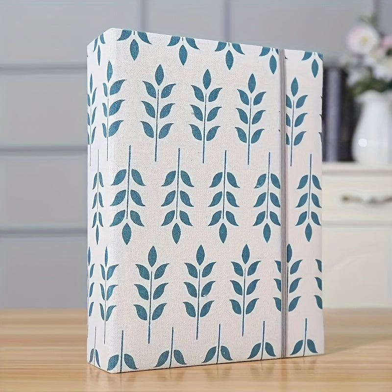 Fabric Photo Album with 200 Pockets for 6-Inch Photos Home Decor Gift