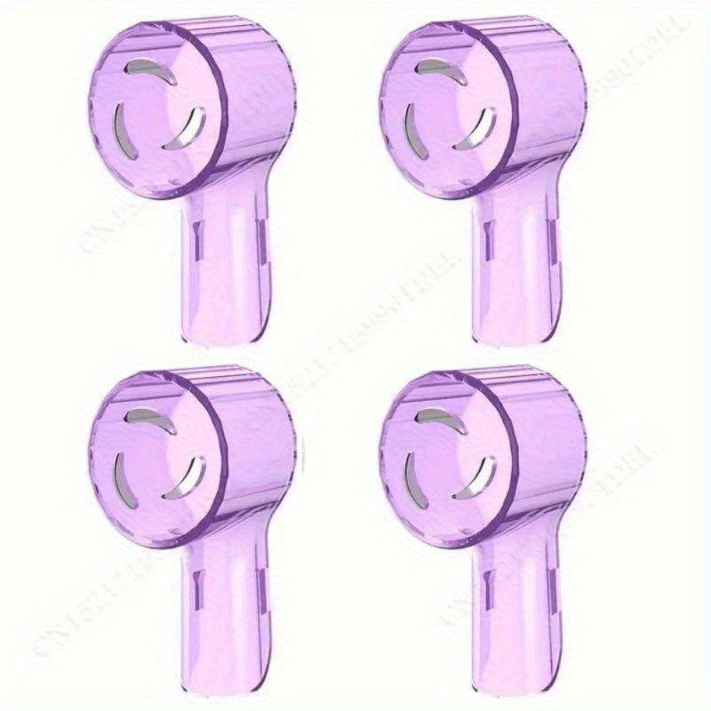 4Pcs Toothbrush Dustproof Covers Caps Electric Toothbrush Head Protectors