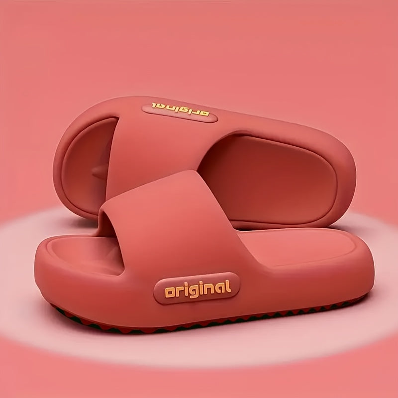 Unisex EVA Non-Slip Sandals Minimalist Stripes All Seasons Comfortable