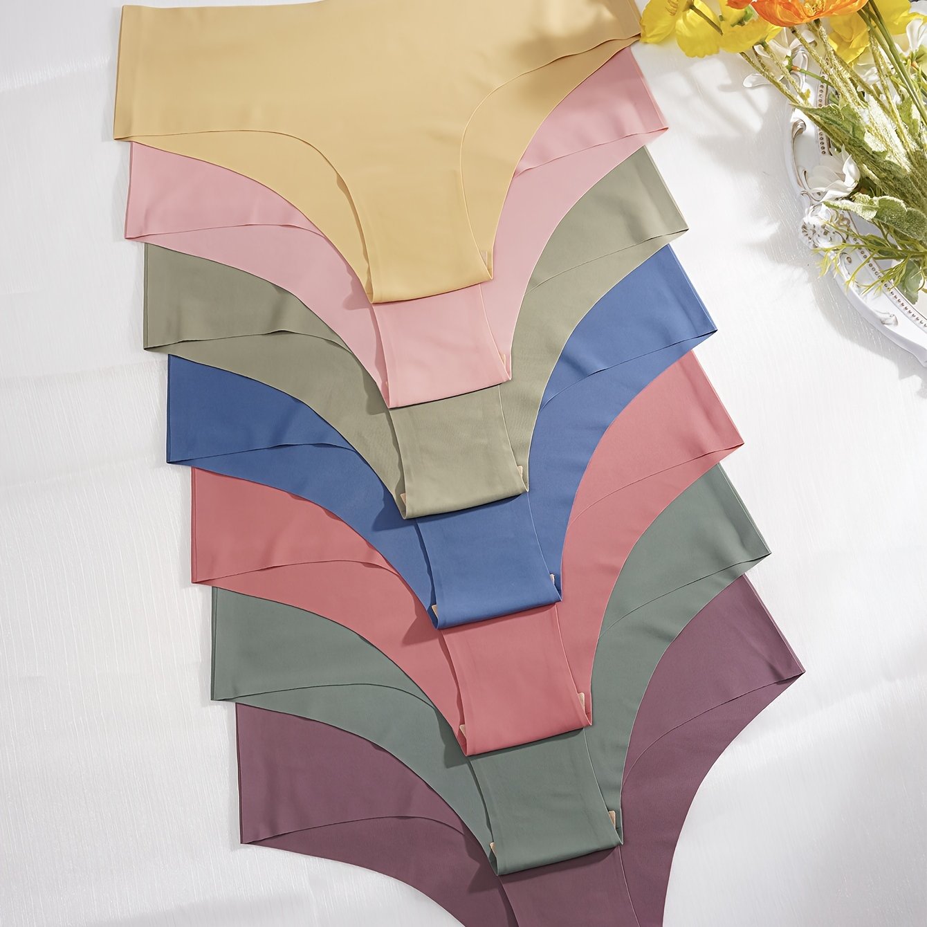 7 Бесшовных Хипстерских Трусиков для Женщин