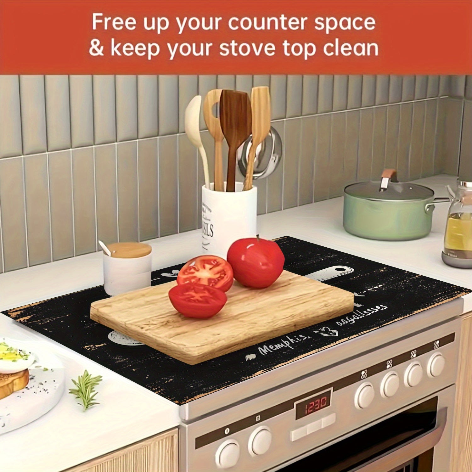 Rezina oshxona plitkasi himoya yostiqlari issiqlikka chidamli, sirg‘almas, chizishga qarshi, oson tozalanadi