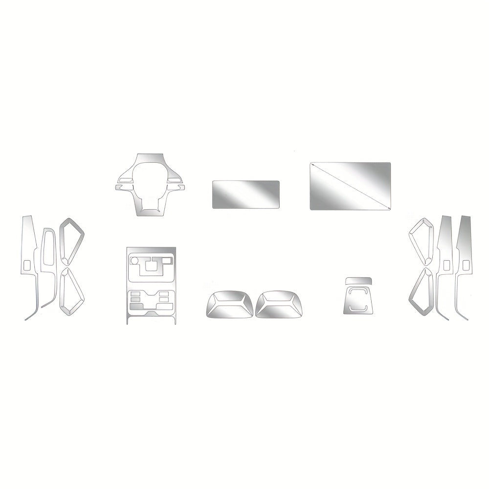 Car Interior Protective Film TPU Scratchproof Waterproof for Central Control Gearbox