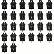 Personalized Mommy Diaper Bag with Custom Initials, Oxford Cloth, Generous Storage