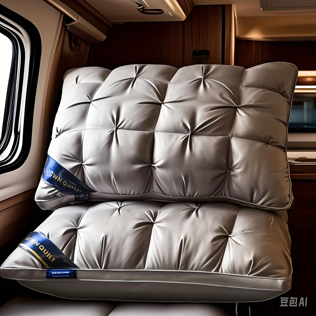 Luxury Hotel Pillow 48x74cm Deep Sleep Neck Support Hypoallergenic Washable