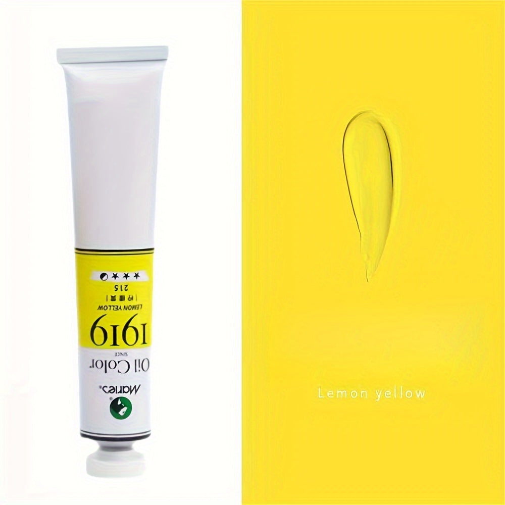 50ml White Oil Paint Tube for Canvas and Graffiti Art Professional Artist Grade