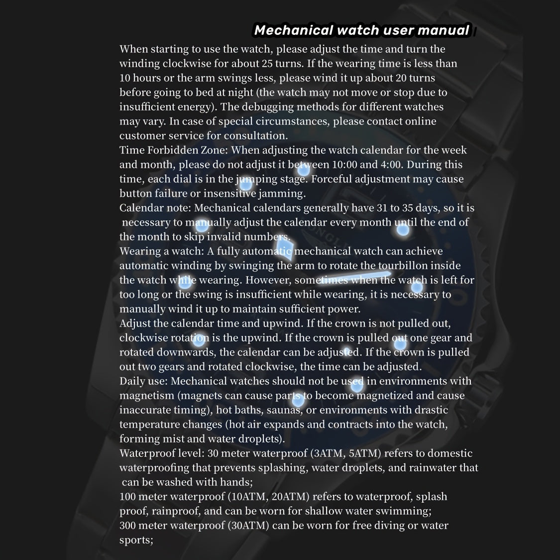 Model #8057P 4.1 sm barrel shaklidagi sun'iy charm bilaguzuk, kvadrat dial, ish va norasmiy kiyim uchun mos keladigan suv o'tkazmaydigan mexanik dizayn bilan ajralib turadi. Shuningdek, u mineral shisha yuzani o'z ichiga oladi.