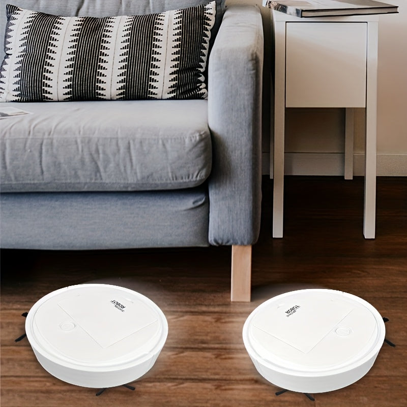 3-in-1 Robotic Vacuum Cleaner with Powerful Suction, Rotating Capabilities, and Sleek Design