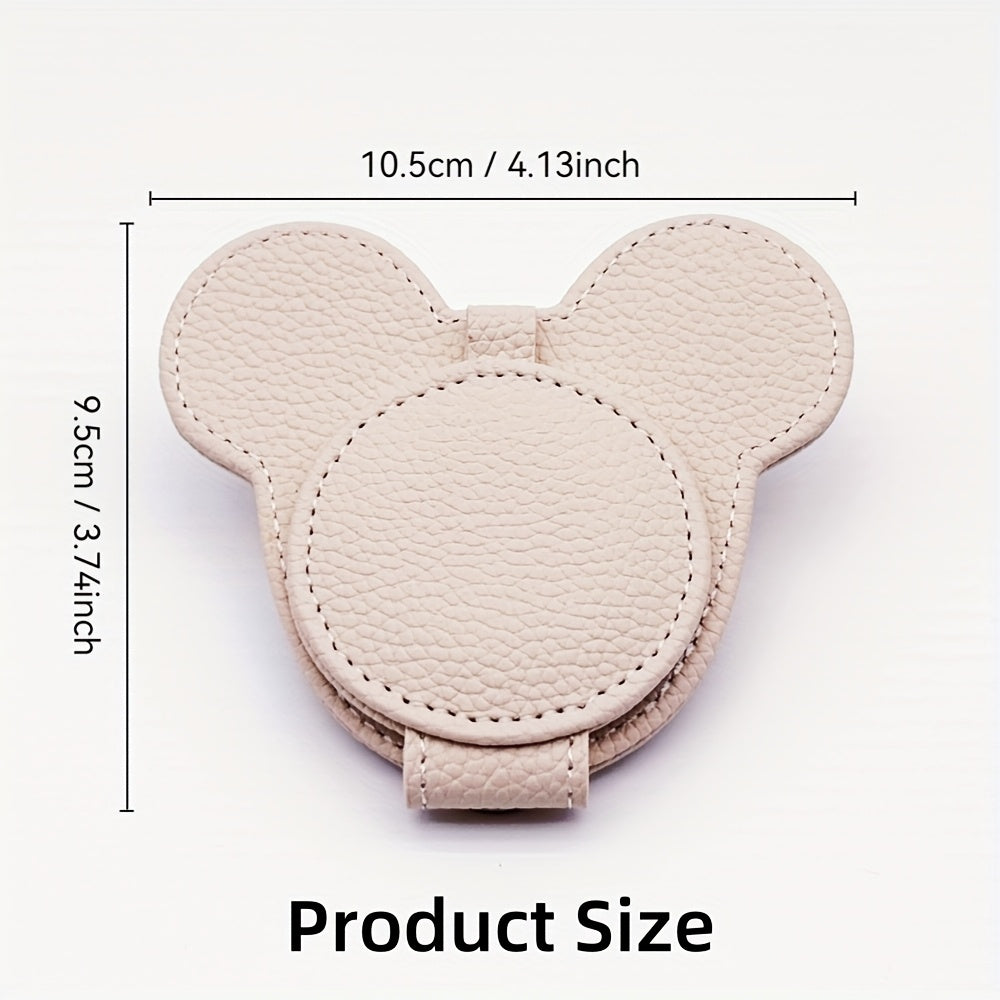 Qora, oq, pushti, qizil rangdagi magnit avtomobil visor ko'zoynak klipi, chiptalar va kartalar uchun