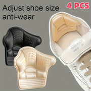 Women's Half Size Shoe Heel Protectors 4 Pairs Anti-Drop Heel Stickers