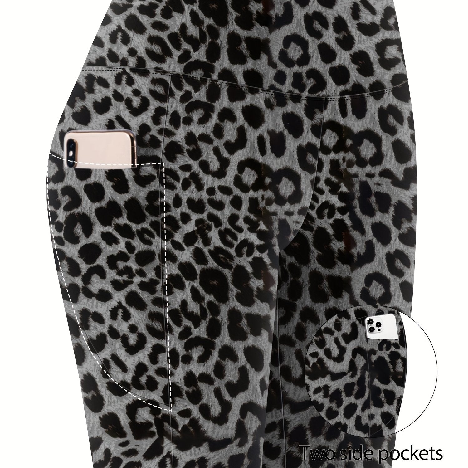 Plus Size High-Waisted Shorts With Pockets Spring Summer Denim Women