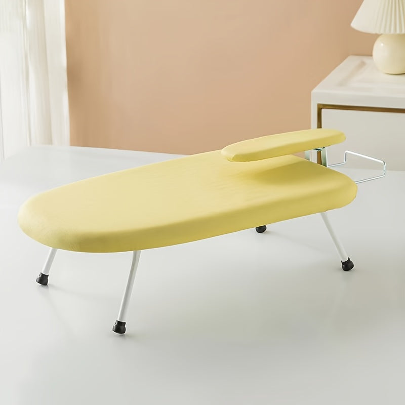 Tabla de planchar plegable para cuellos, puños y prendas de acero inoxidable, plástico