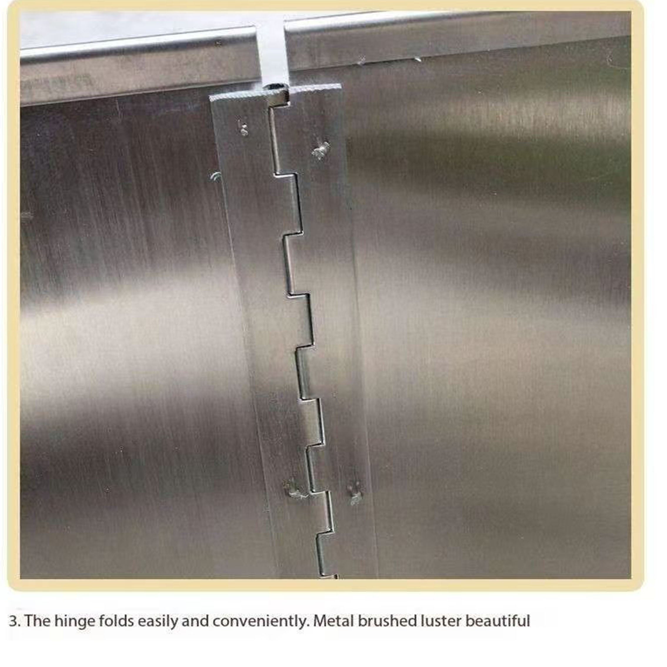 Foldable Stainless Steel Heat Insulation Panel for Stove Top Oil Splash Shield