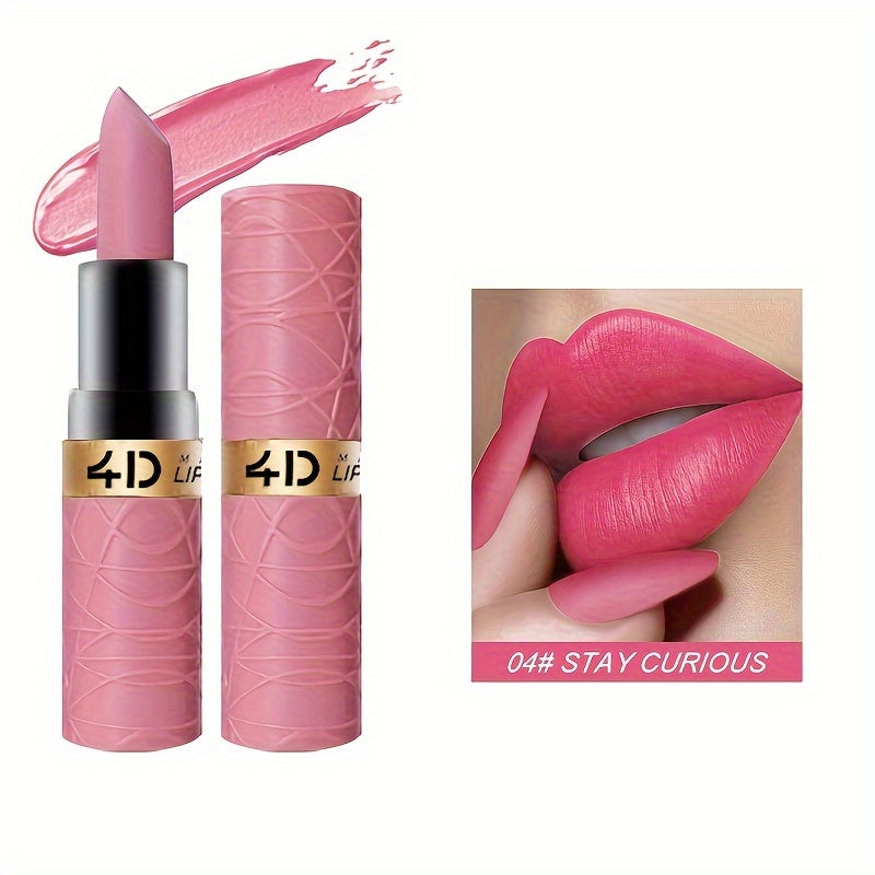 Set de gloss de labios mate a prueba de agua, 12 colores, de larga duración y sin transferencia