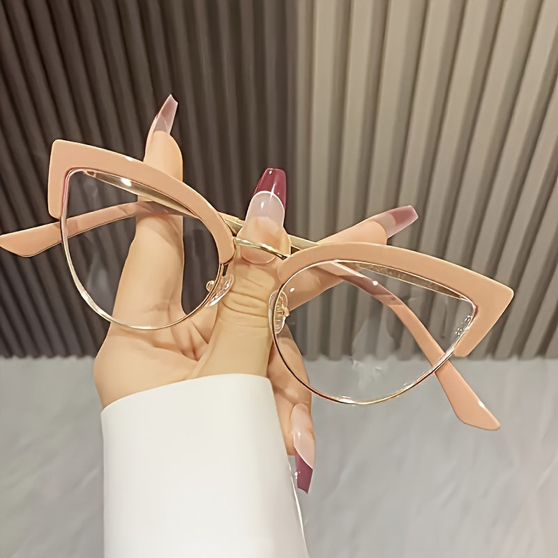 Женские ретро-очки-кот глаз с леопардовым принтом для работы за компьютером