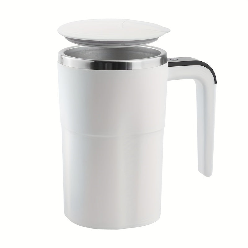Portable Stainless Steel Electric Coffee Mug with Temperature Display