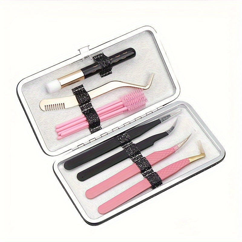Ящик для хранения косметических инструментов для пинцетов, расширителей ресниц, зажимов и ножниц