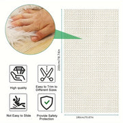 Non-Slip Carpet Mat for Hardwood Floors 180cm x 200cm