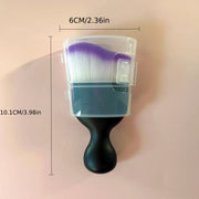 2pcs Car Interior Detailing Brushes Soft Bristles Ergonomic Handle for Vents Crevices