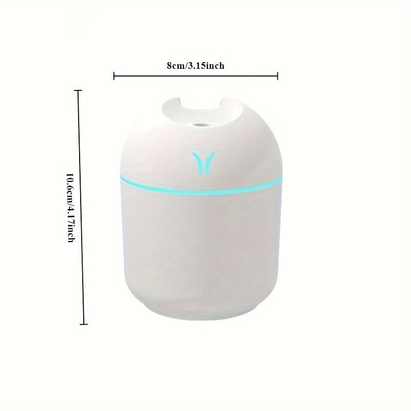 Portable USB Humidifier with Night Light and Aroma Diffuser for Home Car Plants