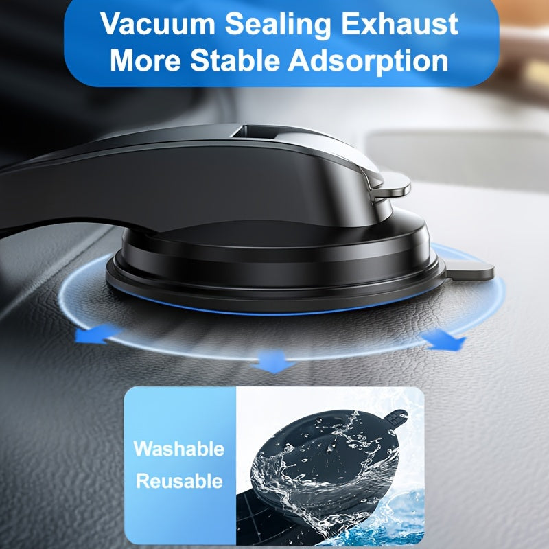 Planshetlar va telefonlar uchun avtomobil paneli o'rnatgich, suv o'tkazmaydigan ABS, 10-33 sm qurilmalarga mos keladi