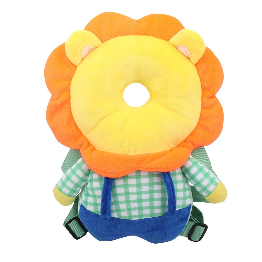 Kichkina xavfsizlik sumkasi, tishlash va yurish uchun bosh va orqa himoya pad bilan, Qizil Yashil