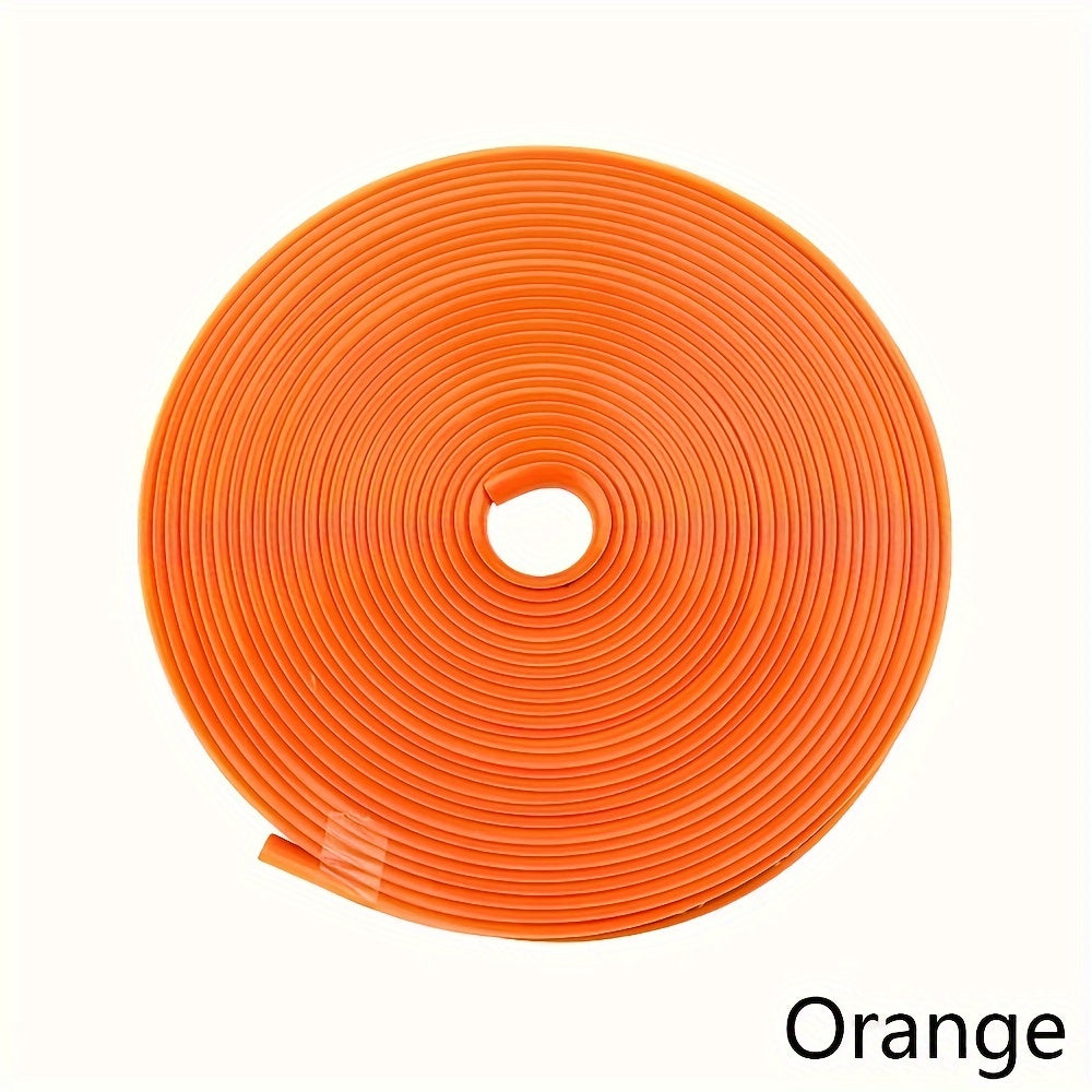 8 Meter Colorful Wheel Rims Protectors Car Tire Guard Line Rubber Molding