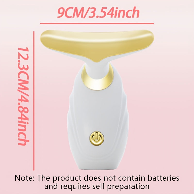 Electric Facial Massager for Women High-Frequency Vibration Neck and Face Skincare