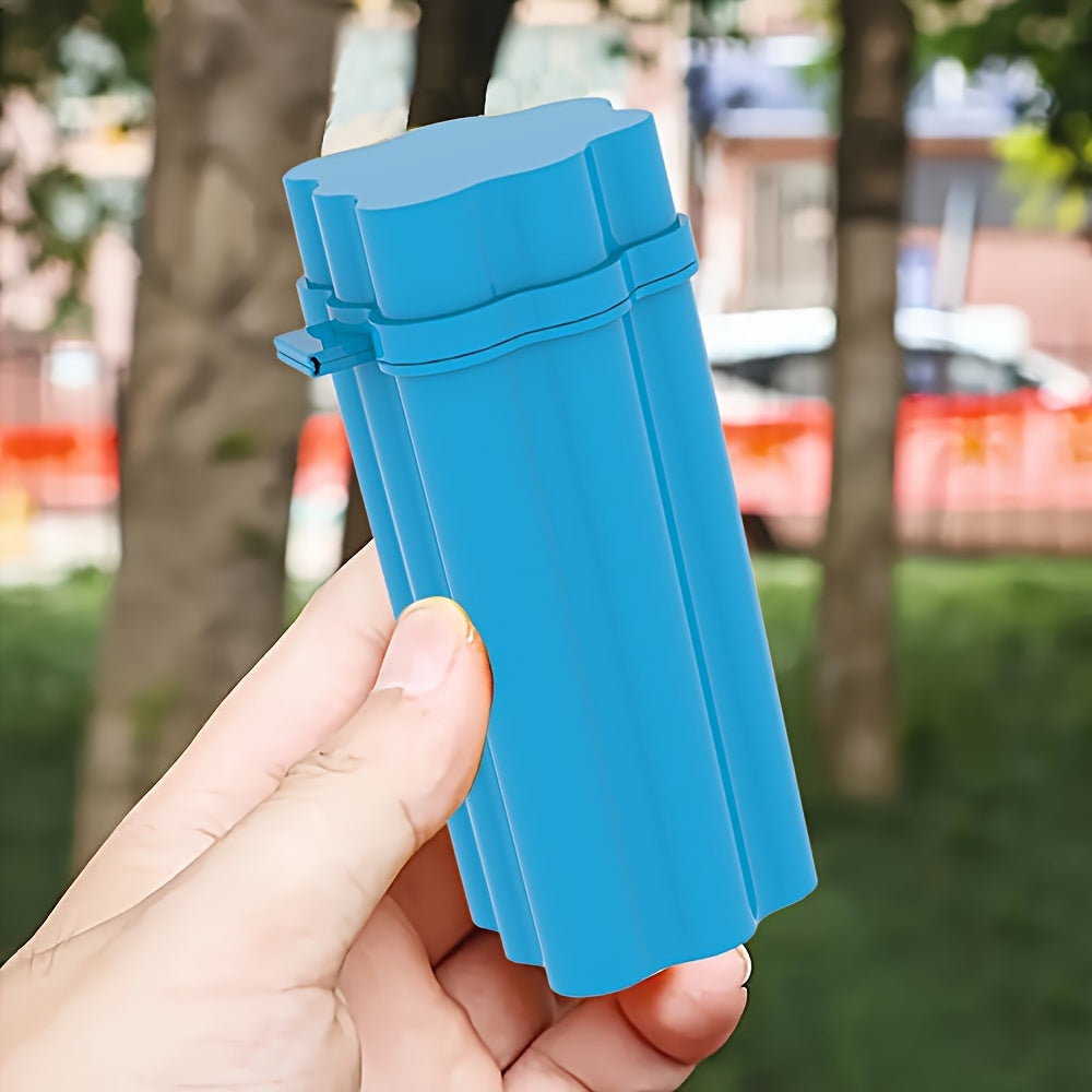 Розовая крышка-ящик для хранения с держателем для зажигалки для путешествий и дома