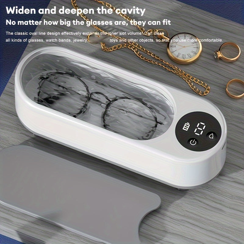 Household Vibration Cleaning Machine for Glasses Jewelry Watches and Stains