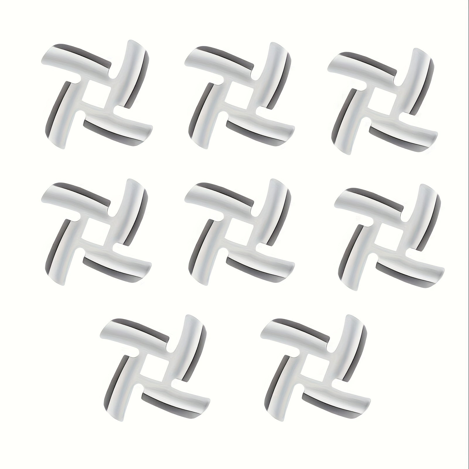 Meat Grinder Blade Set 2 4 8 9pcs Stainless Steel Cutter for Size 5 Meat Grinder