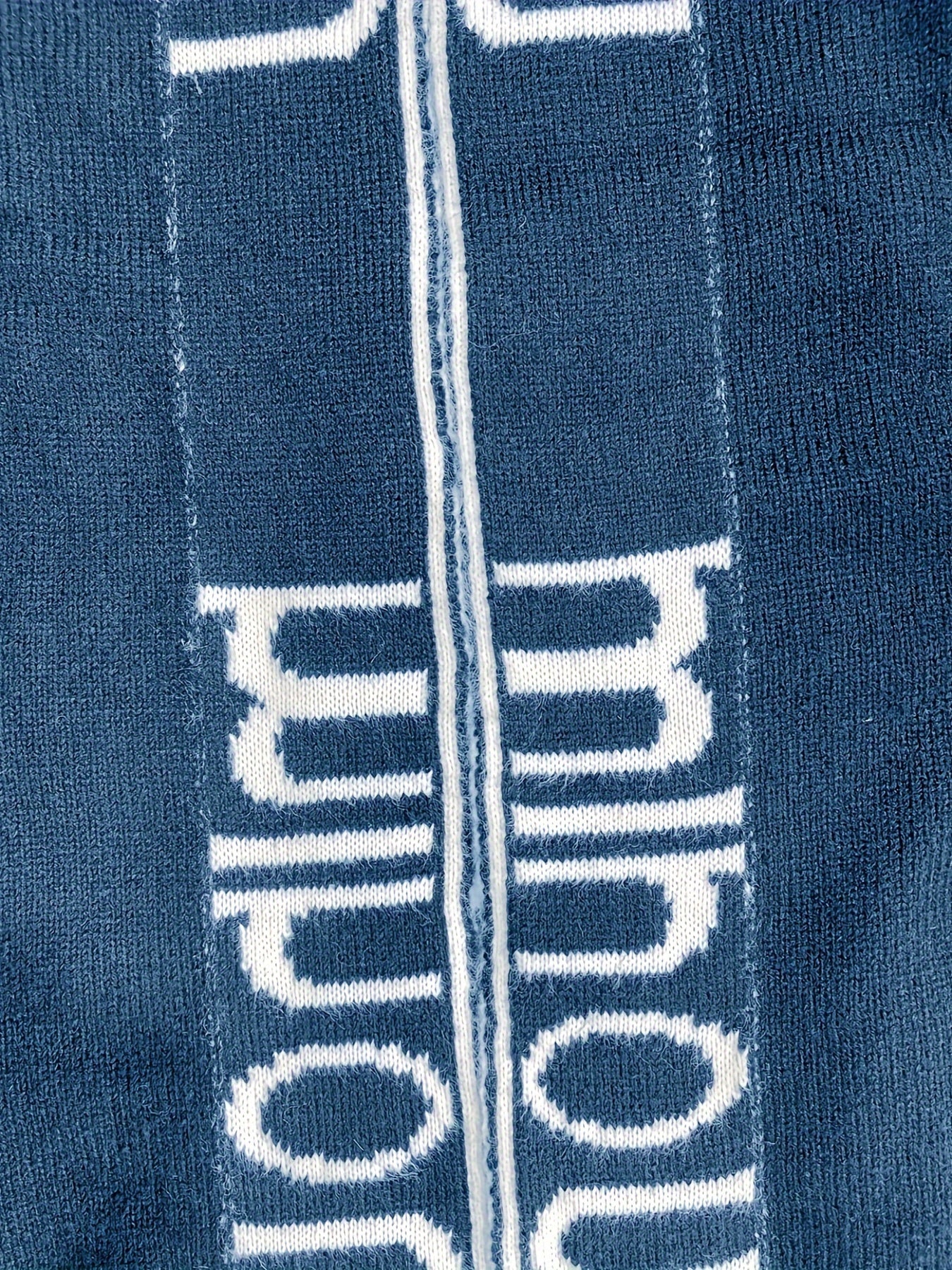 Women's Pullover Hoodie with Bold Letter Print, Teal, Front Pockets