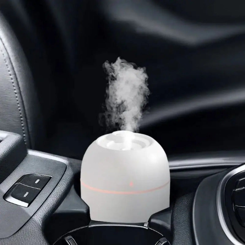 Portable USB Aromatherapy Humidifier with Color Light for Desktop and Car