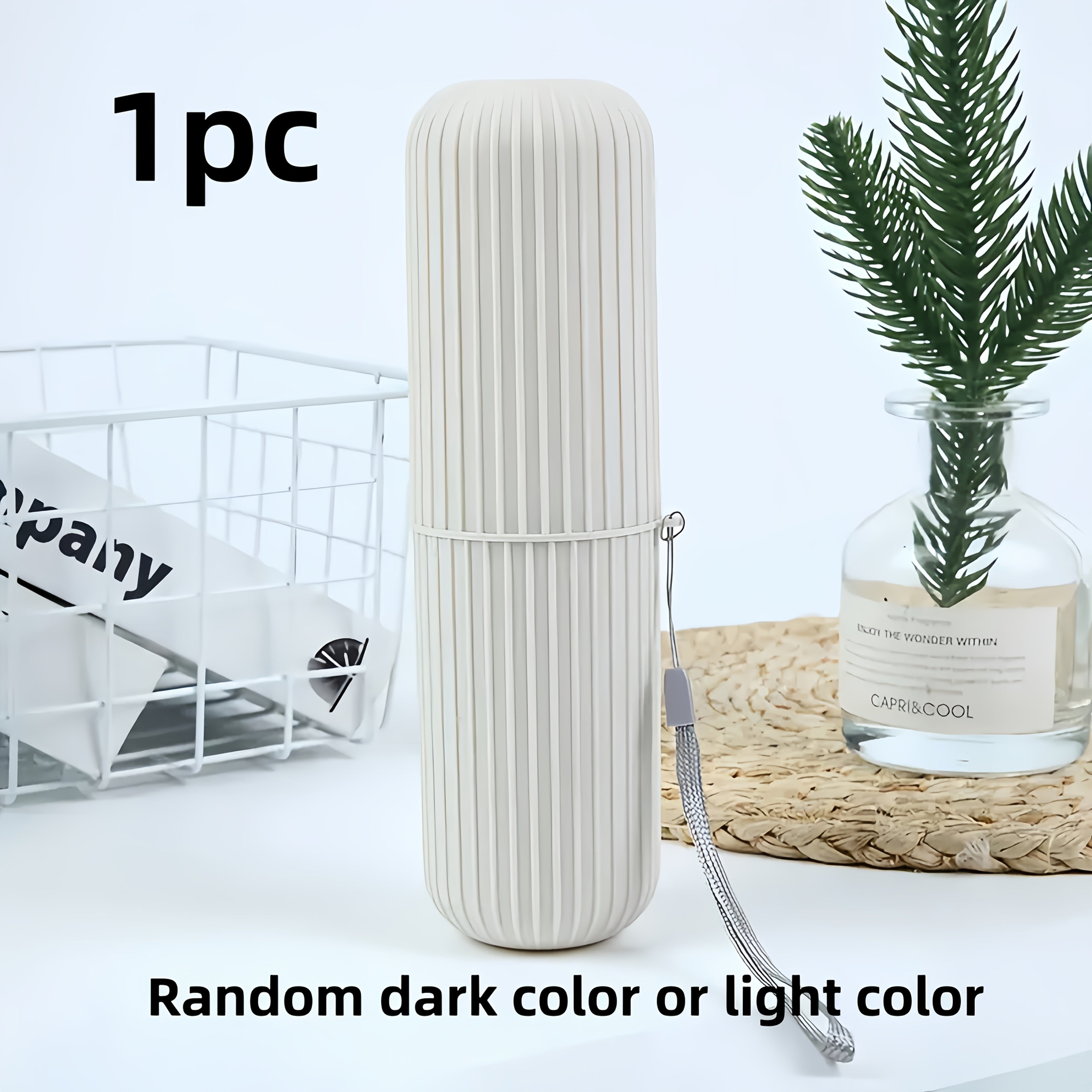 Travel Toothbrush Holder Multi-Color Portable for Travel Camping Kids Adults